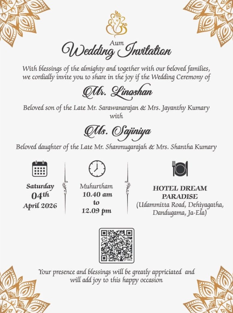 Wedding Invitation